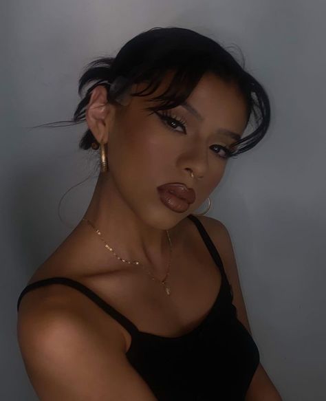 makeup by selena ruiz / anythingforselenaaassss Hoop Earrings, Makeup, Make Up