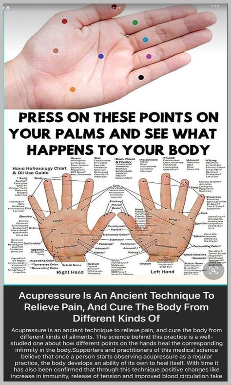 Relieve Yourself From Pain by Pressing These Pressure Points in Your Hand Reflexology Pressure Points, Body Pressure Points, Healing Reflexology, Nervus Vagus, Pressure Point Therapy, Hand Reflexology, Reflexology Chart, Reflexology Massage, Home Health Remedies