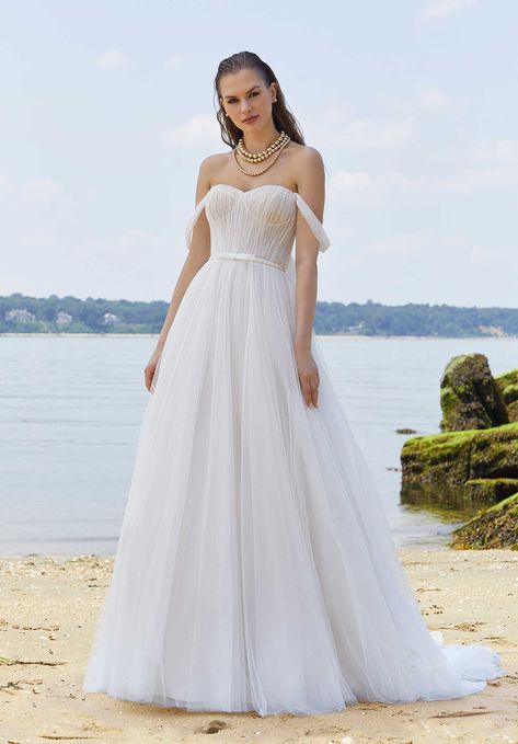 Phoenix Wedding Dress, Net Gowns, Beaded Bow, Lillian West, Bridal Gallery, Bridal Details, New Westminster, Wedding Dresses Bridesmaids, Allure Bridals