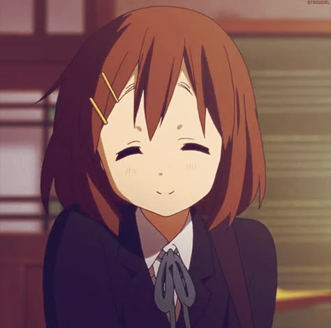 Yui [K ON!] K On Gif, Yui Hirasawa, Smile Gif, Gif Icons, Girl Smile, K On, Anime Gifs, Animated Gifs, Cute Anime