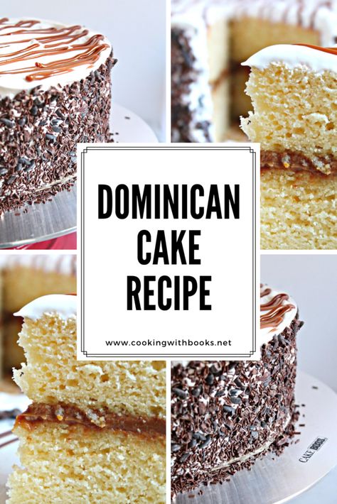 Easy Dominican Cake Recipe, Dominican Cake Recipe, Dominicano Recipes, Dominican Cake, Dominican Recipes, Inside Cake, Boricua Recipes, Dominican Food, Latin Recipes