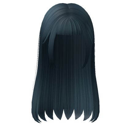 Roblox Blue Hair Codes, Hime Cut, Create An Avatar, Cut Hair, Roblox Codes, Ocean Blue, Blue Hair, Hair Accessory, Blue Ocean