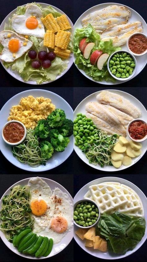 Healthy Eating Meal Plan, Resep Smoothie, Vegetables Food, Resep Salad, Healthy Eating Diets, Resep Diet, Easy Healthy Meal Prep, Makanan Diet, Healthy Food Motivation