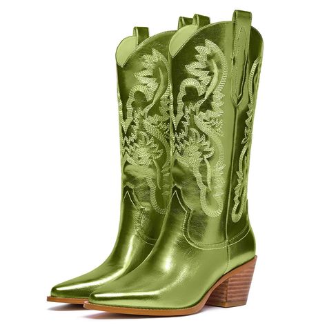 Green hunter boots