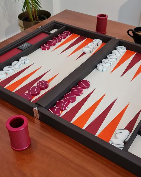 Our hottest board for a warm summer evening game🔥🌶️ • • • • #theoboards #backgammonboard #backgammontournament #boardgame #crafts #games #tavli #handmade #backgammon #craftmanship #handcrafted Backgammon Board, Diy Holz, July 11, Summer Evening, Board Games, Quick Saves