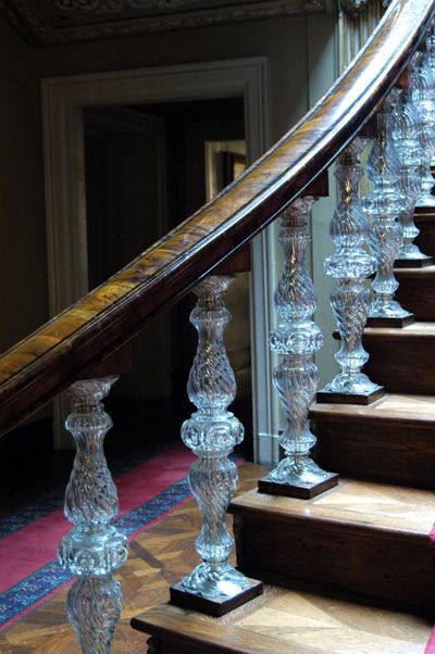 Acrylic Railing, Crystal Staircase, Stairs Rails, Glass Staircase Railing, Chateau House, Luxury Staircase, Interior Railings, Dolmabahçe Palace, Foyer Staircase