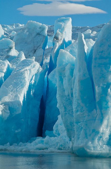 glacier grey, Chile                                                                                                                                                                                 More Frozen Landscape, Winter Schnee, Ice Snow, By Any Means Necessary, Planet Earth, The Ice, Blue Water, Natural Wonders, Amazing Nature