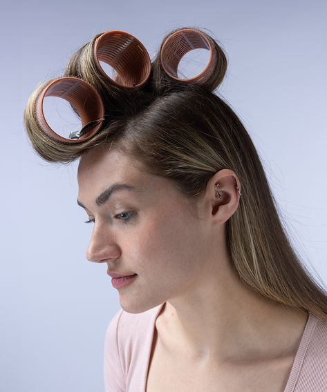 Sponge hair rollers