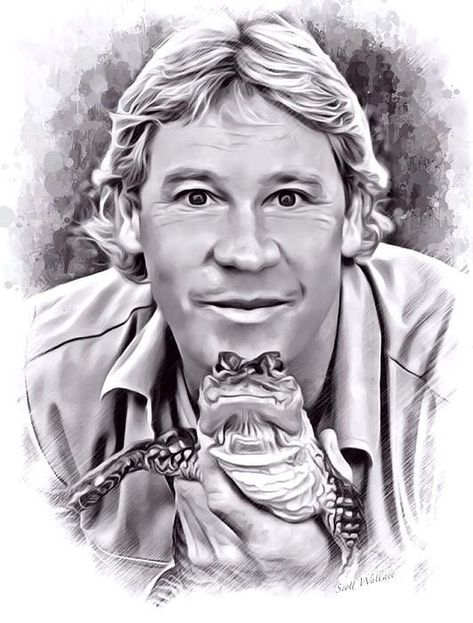 Steve Irwin Tattoo, Steve Erwin, Johnny Cash Tattoo, Aussie Icons, Cowgirl Outfits For Women, Icon Tattoo, Irwin Family, Paint Bike, Australian Icons