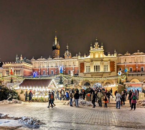 I Love Poland | Krakow at Christmas 🇵🇱❤️ | Facebook Krakow In December, Krakow Christmas Market, Krakow At Christmas, Krakow Nightlife, Krakow Old Town, Krakow Poland, Krakow, Poland, Travel Tips