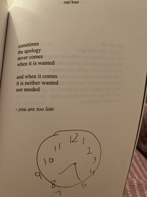 Apology Poem, Apologize Quotes, Poems Book, Apology Letter, Apologizing Quotes, Poetic Quote, Fancy Words, Postive Life Quotes, Rupi Kaur