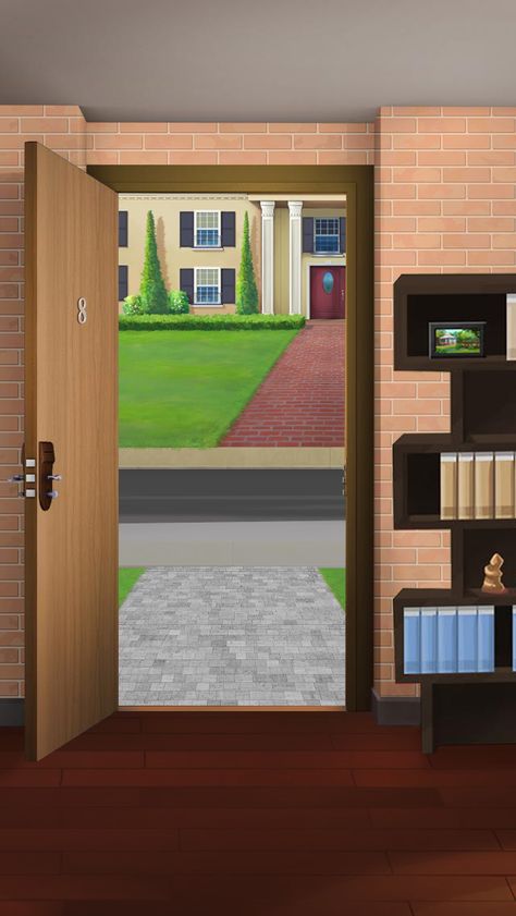 Gacha Door Background, Anime Door Background, Lighting Overlays, Episode Interactive Backgrounds, Anime Places, Episode Choose Your Story, Episode Backgrounds, Cartoon House, Living Room Background