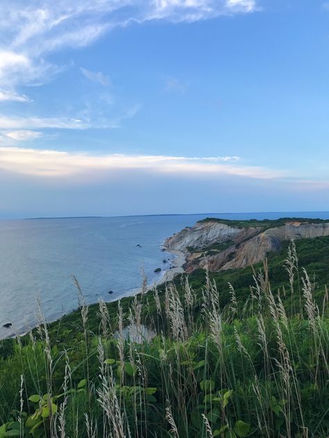 Cliff in Aquinnah on Martha’s Vineyard Martha's Vineyard Summer, Marthas Vineyard Photography, Aquinnah Marthas Vineyard, Martha's Vineyard, Marthas Vineyard Map, Ocean Girl, Martha’s Vineyard, Marthas Vineyard, Travel Bucket