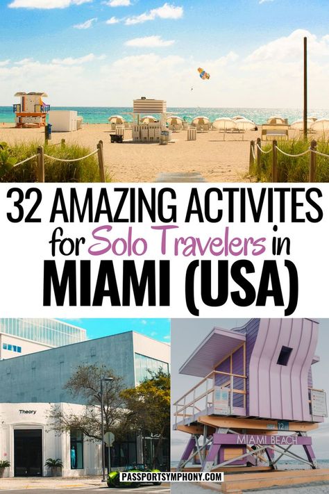 32 exciting activities in Miami for solo traveler. Sun, art, water sports, cuisine, culture. Let the adventure begin!" Things To Do In Miami, Everglades Florida, Things To Do Alone, Wanderlust Photography, Visit Usa, Solo Trip, Universal Orlando Resort, Usa Travel Guide, Visit Florida