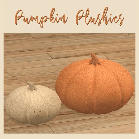 Em_ | Pumpkin Plushies - Decor Items - Screenshots - The Sims 4 Build / Buy - CurseForge Sims 4 Plushies, Plushies Decor, Sims 4 Plushies Cc, Sims 4 Fall Decor, Sims 4 Shabby Chic, Pumpkin Plush, Pumpkin Pillow, Best Mods, Sims 4 Build