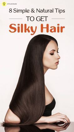 Tips For Silky Hair, Smooth And Silky Hair, Silky Shiny Hair, Healthy Shiny Hair, Silky Smooth Hair, Diy Hair Care, Hair Remedies, Hair Regrowth, Strong Hair