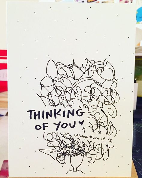 Excited to share the latest addition to my #etsy shop: Thinking of You Card, Whoooop there it is, You You're On My Mind, Youre On My Mind, Miss You Cards, Paper Envelope, Quote Cards, Encouragement Cards, On My Mind, Paper Envelopes, Brown Paper