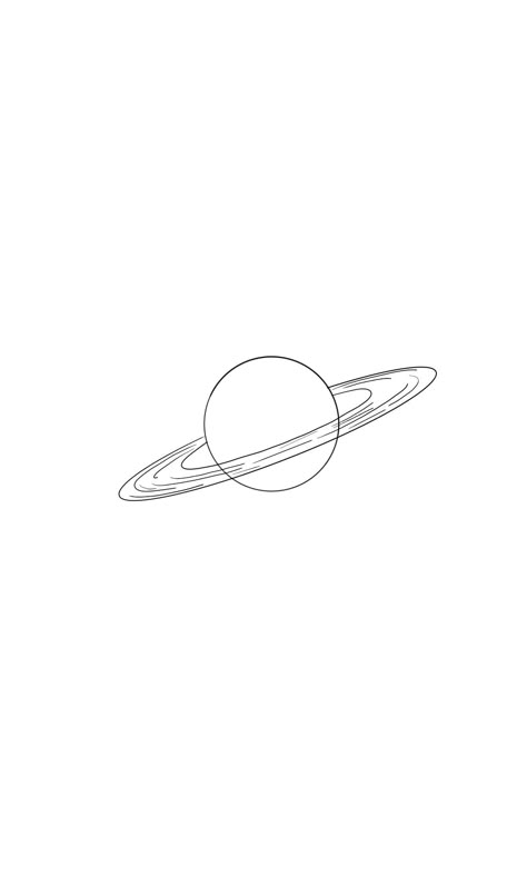 Mini Jupiter Tattoo, Saturn Minimal Tattoo, Saturn Simple Tattoo, Moon And Saturn Fine Line Tattoo, Saturn Planet Tattoo Design, Minimal Planet Tattoo, Planets Tattoo Minimalist, Saturn Outline Tattoo, Saturn Tattoo Fine Line