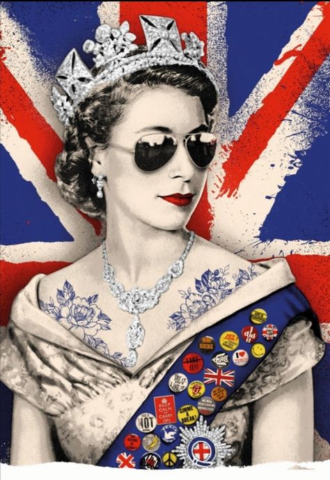 Icona Pop, Mr Brainwash, Cecil Beaton, Elisabeth Ii, Platinum Jubilee, Queen Of England, Her Majesty The Queen, Gcse Art, Save The Queen