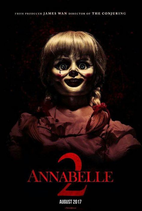 11 August 2017 Annabelle Doll Movie, Annabelle Horror, The Conjuring Annabelle, Ed E Lorraine Warren, Horror Villians, Annabelle Creation, Annabelle Doll, Terror Movies, Conjuring Universe