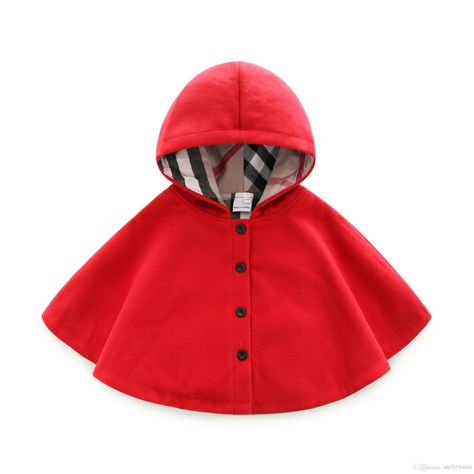 Bear Cloak, Toddler Cape, Cloak Outfit, Winter Cloak, Red Cloak, Shawl Outfit, Christmas Coat, Toddler Coat, Poncho Coat