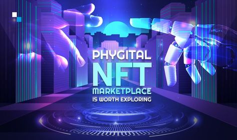 We foresee Phygital NFT Marketplaces becoming the next big NFT trend as phygital NFTs are bridging the gap between physical and the digital world. Nft Branding Design, Nft Marketplace, Brand Image, Brand Building, Digital World, Simple Words, The Gap, Online Branding, Social Media Platforms