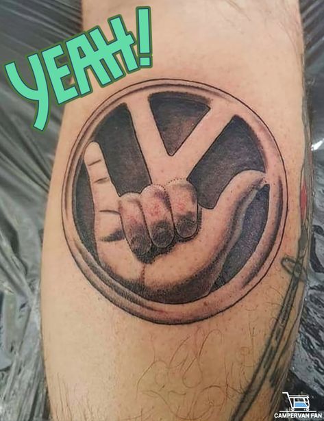 Vw Tattoo Ideas, Vw Tattoo, Vw Thing, Vw Art, Facebook Feed, Instagram Feed, Skull Tattoo, Tatting, Body Art