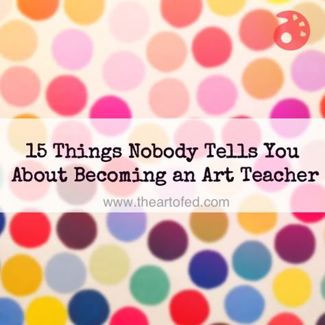 We all know there are unknowns with any career path we choose. How we handle those unknowns can impact our attitudes towards our professions. While I like to choose to handle curveballs with humor, I sometimes wish that I had had a cheat sheet when starting out. Here are 15 Things Nobody Tells You About Becoming […] Art Classroom Organization, Elementary Art Classroom, Art Classroom Management, Classe D'art, Art Classroom Ideas, Art Teacher Ideas, Art Teacher Resources, Art Room Ideas, Art And Craft Videos