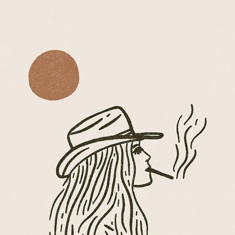 Kinsey Hotchkiss on Instagram: "cowgirl killers 💨" Cowgirl Face Tattoo, Cowgirl Drawing, Sticker Inspiration, Aesthetic Dump, Boho Prints, Tasteful Tattoos, Cute Little Tattoos, Cowgirl Art, Spiritual Tattoos