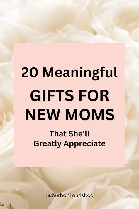 20 Meaningful Gifts For New Moms that she'll greatly appreciate. Thoughtful Gifts For Mom To Be, Birthday Gift New Mom, Gifts For New Moms First Time, Gifts For Soon To Be Moms, Gift Ideas For A New Mom, First Time Mom Gift Ideas, New Mom Gifts Ideas, Gifts For Moms To Be, Presents For New Moms