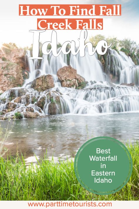 How To Find Fall Creek Falls Idaho- Best Waterfall in Eastern Idaho Idaho Waterfalls, Island Park Idaho, Fall Creek Falls, Explore Idaho, Idaho Adventure, Idaho Travel, Adventurous Things To Do, Fall Creek, Island Park