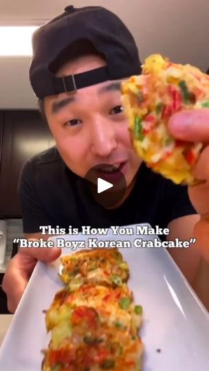 Jeon Pancake, Crab Fritters, Hibachi Food, Korean Pancake Recipe, Korean Seafood Pancake, Banchan Recipe, Chris Cho, Crab Rangoons, Recipe Korean