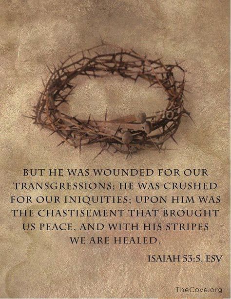 Good Friday Images, Good Friday Quotes, 5 Solas, Isaiah 53 5, Friday Images, Ayat Alkitab, Its Friday Quotes, Jesus Christus, Crown Of Thorns