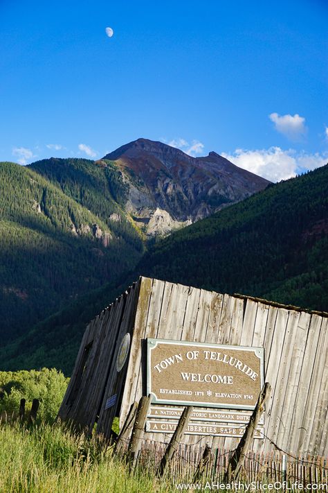 Telluride Colorado Leadville Colorado, Healthy Slice, Denver Travel, Road Trip To Colorado, Colorado Summer, Telluride Colorado, In The Summertime, Ski Slopes, Colorado Travel