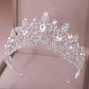 Princess Crown Aesthetic, Princess Crown Tattoos, Quinceanera Crowns, Rose Gold Quinceanera Dresses, Quince Crown, Rose Gold Quinceanera, Purple Quince, Quinceanera Jewelry, Quinceanera Tiaras