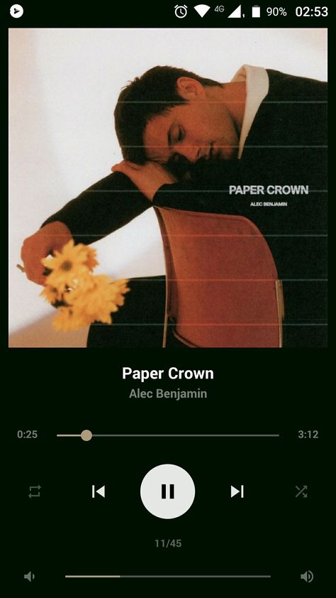 Paper Crown Alec Benjamin, Alec Benjamin, Paper Crown, Fav Music, Paper Crowns, Crown, Concert, Music