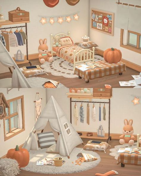 Cute Acnh Bedroom Ideas, Animal Crossing Cute Bedroom, Acnh Bedrooms Ideas, Acnh Bed Rooms Ideas, Acnh House Interior Ideas Bedroom, Acnh House Ideas Bedroom, Cozy Core Animal Crossing, Acnh Bedroom Design Cottagecore, Acnh Bedroom Ideas Cottagecore