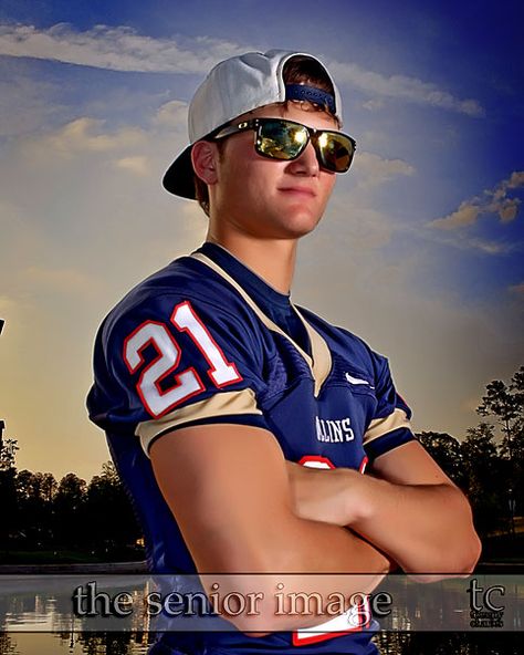 Senior Portraits for the guys... Football Senior Photos, Boys Picture, Football Senior Pictures, Senior Photos Boys, Football Poses, Senior Football, Sport Portraits, Male Senior Pictures, Football Photography