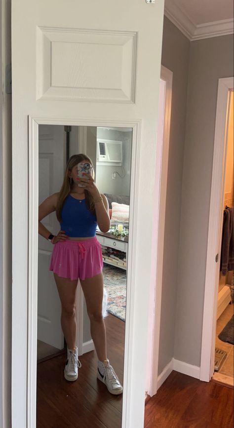 Athletic Skirt Outfit, Comfy Lazy Outfits, Tennis Outfit Aesthetic, Indie Preppy, Pink Preppy, Athletic Skirt, Outfit Inspo Summer, Lazy Outfits, Clothes Shopping