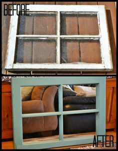 diy window pane mirror - would love to do this for a pic collage Old Window Projects, Window Pane Mirror, Old Window Frames, Repurposed Windows, Old Window Frame, Window Projects, Antique Windows, Penny Pincher, Store Interiors