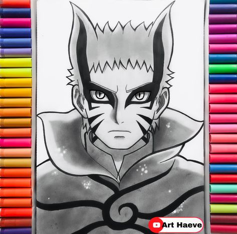 Photos On Guardado Rápido image and visual related images Naruto Baryon Mode Drawing Pencil, Naruto Baryon Mode Sketch, Naruto Baryon Mode Manga, Naruto Baryon Mode Drawing, Baryon Mode Naruto, Drawing For Boyfriend, How To Draw Naruto, Naruto Baryon Mode, Easy Portrait