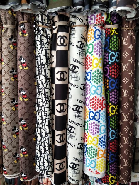 Gucci Fabric By The Yard, Louis Vuitton Birthday, Lv Clothes, Chanel Fabric, Gucci Fabric, Gucci Pattern, Louie Vuitton, Cute Outfits With Leggings, African Wear Styles For Men