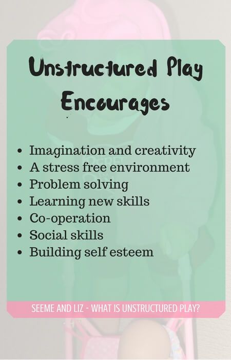 What Is Unstructured Play and Why Kids Need More Of It! | Seeme & Liz