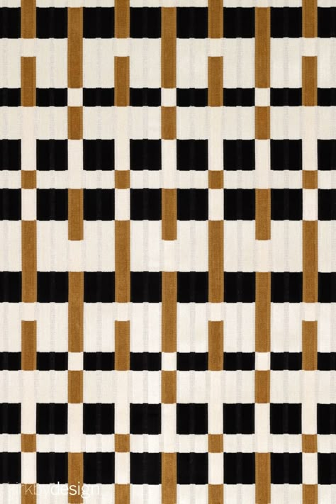 A black, white and gold geometric pattern velvet, a moquette used on London Transport Trains in the 70s and 80s. Pattern Carpet, English Rug, Carpet Design Pattern, Textured Carpet, Carpet Texture, Retro Rugs, Patchwork Inspiration, Geometric Carpet, Flooring Materials