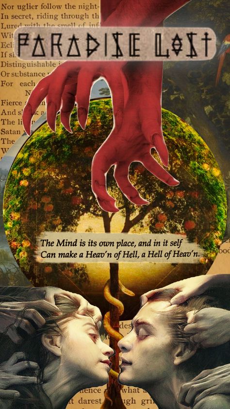 paradise lost by john milton #paradiselost #milton #literature #literaturecore #books #poetry #adam #eve #eden #devil #angel Paradise Lost Aesthetic, John Milton Paradise Lost, Milton Paradise Lost, Abrahamic Religions, Devil Angel, Books Poetry, John Milton, Paradise Lost, Room Posters