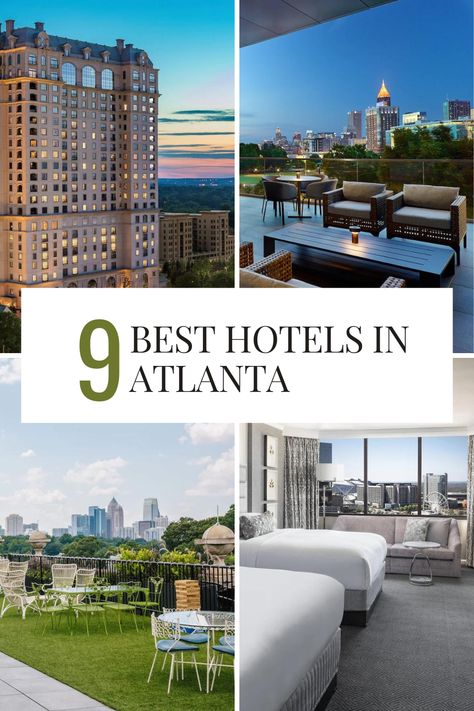 Looking for the perfect place to stay in Atlanta? Look no further! We've put together a list of 9 of the best hotels that will turn your getaway into an unforgettable experience. Whether you're looking for luxury or affordability, these are some of the most incredible places to stay in the city. Atlanta Hotels, Incredible Places, Travel Experience, Hotels And Resorts, Breathtaking Views, Best Hotels, Boutique Hotel, Luxury Hotel, Washington Dc