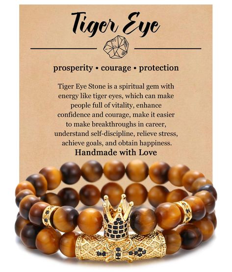 Bracelets Bangle, Precious Beads, Elastic Rope, How To Make Rope, Tiger Eye Bracelet, Beads Bracelets, Yoga Bracelet, Tiger Eye Beads, Semi Precious Beads