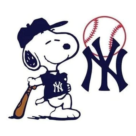 Snoopy Baseball Pictures, Yankees Aesthetic, Snoopy Baseball, Atlanta Falcons Cheerleaders, Snoopy Baby, Falcons Cheerleaders, Baby Snoopy, Baseball Pictures, Snoopy Pictures