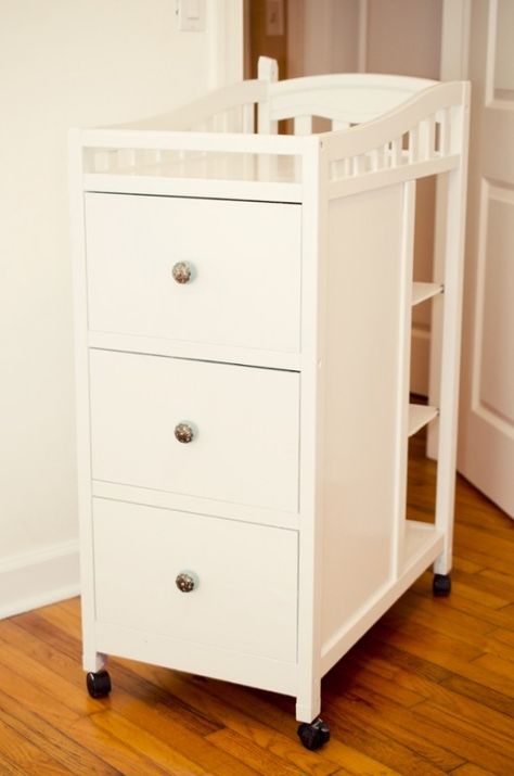 Small Baby Changing Table - Foter Baby Changing Table Ideas, Changing Table Ideas, Small Baby Cribs, White Changing Table, White Baby Cribs, Baby Room Boy, Small Crib, Diaper Changing Table, Room Boy