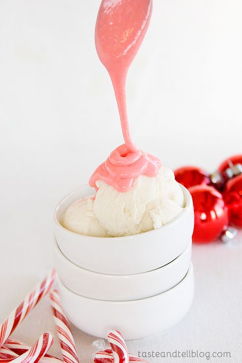 Peppermint Marshmallow Sauce from www.tasteandtellblog.com Peppermint Sauce, Marshmallow Sauce, Peppermint Marshmallows, Sweet Sauces, Candy Cane Lane, Recipes With Marshmallows, Restaurant Catering, Marshmallow Creme, Sweet Sauce